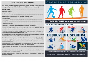 Stages CSV 2016